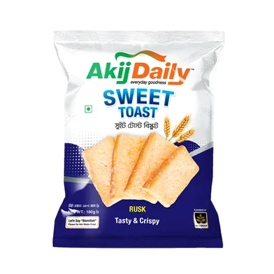 Akij Daily Sweet Toast - 180 gm: null | Rokomari.com - Rokomari product